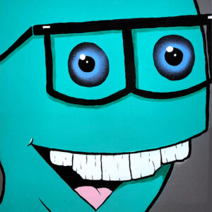 Wood tooth Todd-Wood frame canvas